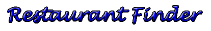 Restaurant Finder