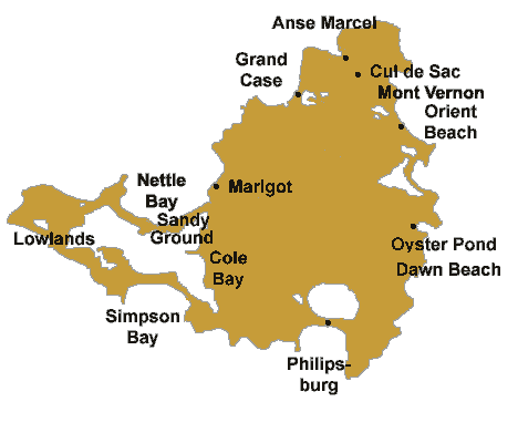 Complete listing of St Martin/St Maarten restaurants